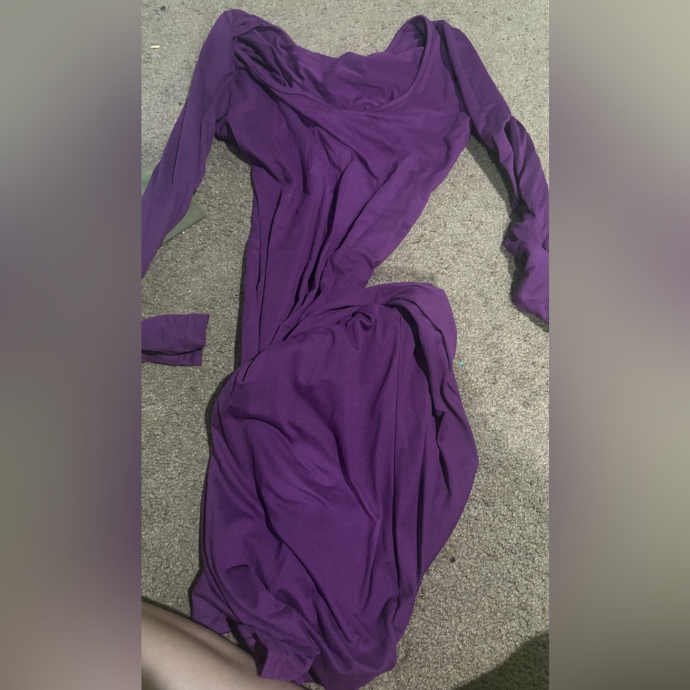 Elegant Purple Women's Maxi Dress